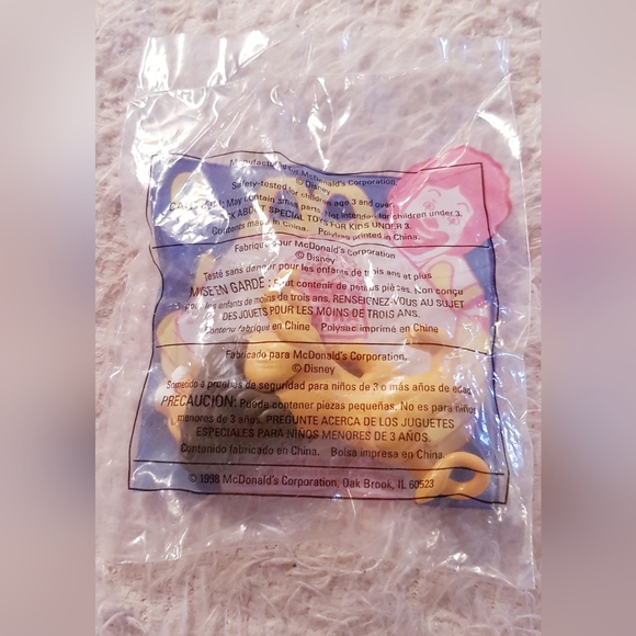 1998 Animal Kingdom Lion Figure McDonald's Happy Meal Toy Vintage NIP - Picture 4 of 5